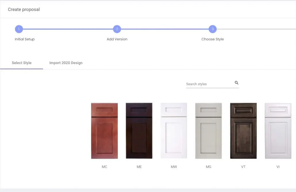 how to sell cabinets online:present kitchens in catalog